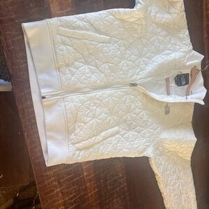 The North Face White Quilted Jacket